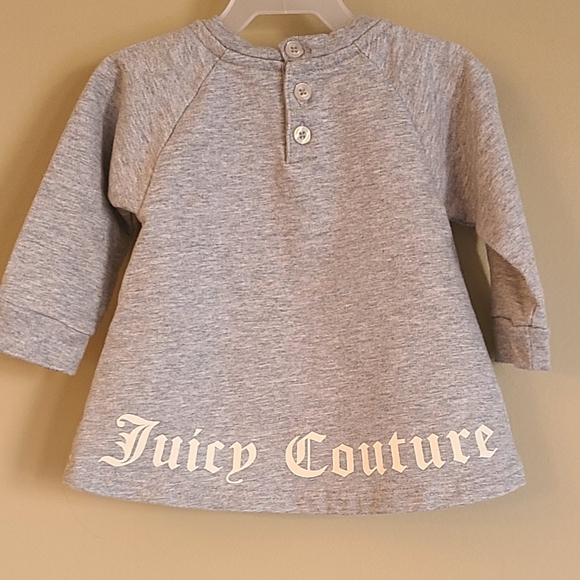Juicy Couture grey long sleeved sweater with lace detail - Picture 2 of 4